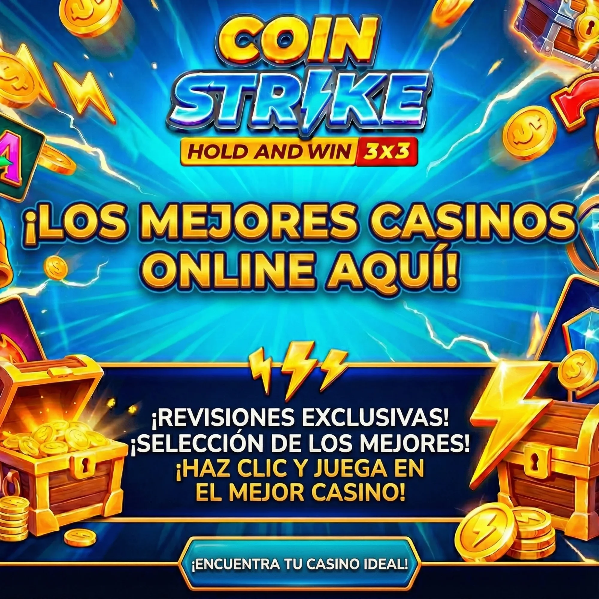 Mejores casinos online para jugar Coin Strike en España con licencia DGOJ